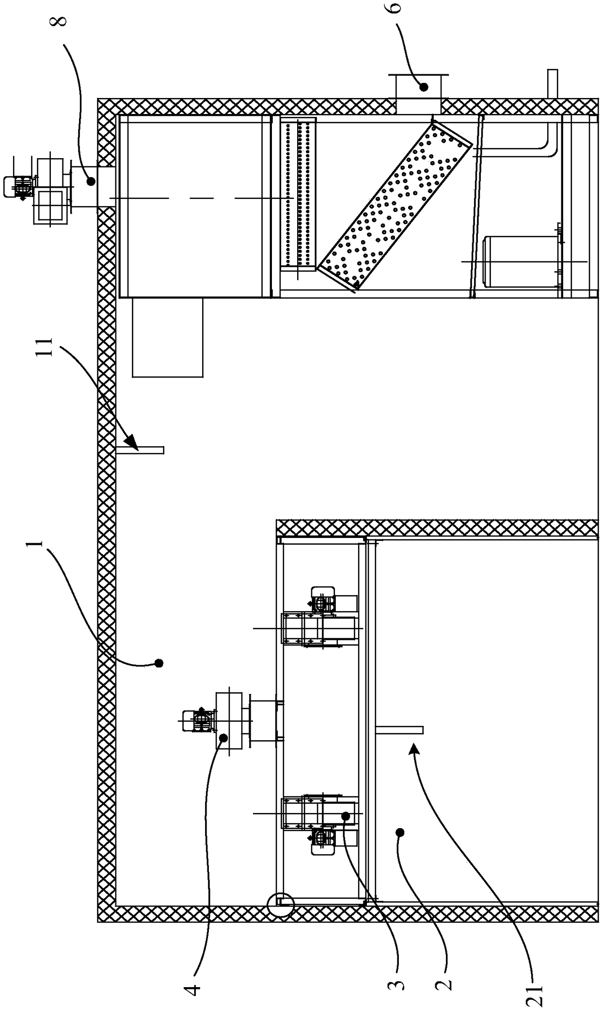 Heat exchange and mass exchange dryer and control method