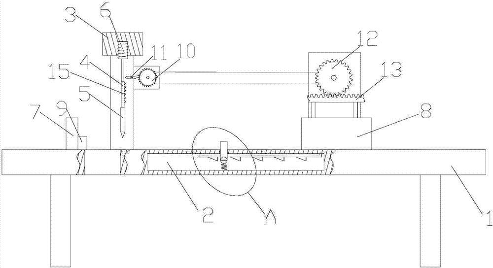 Plate fixed-length cutting device