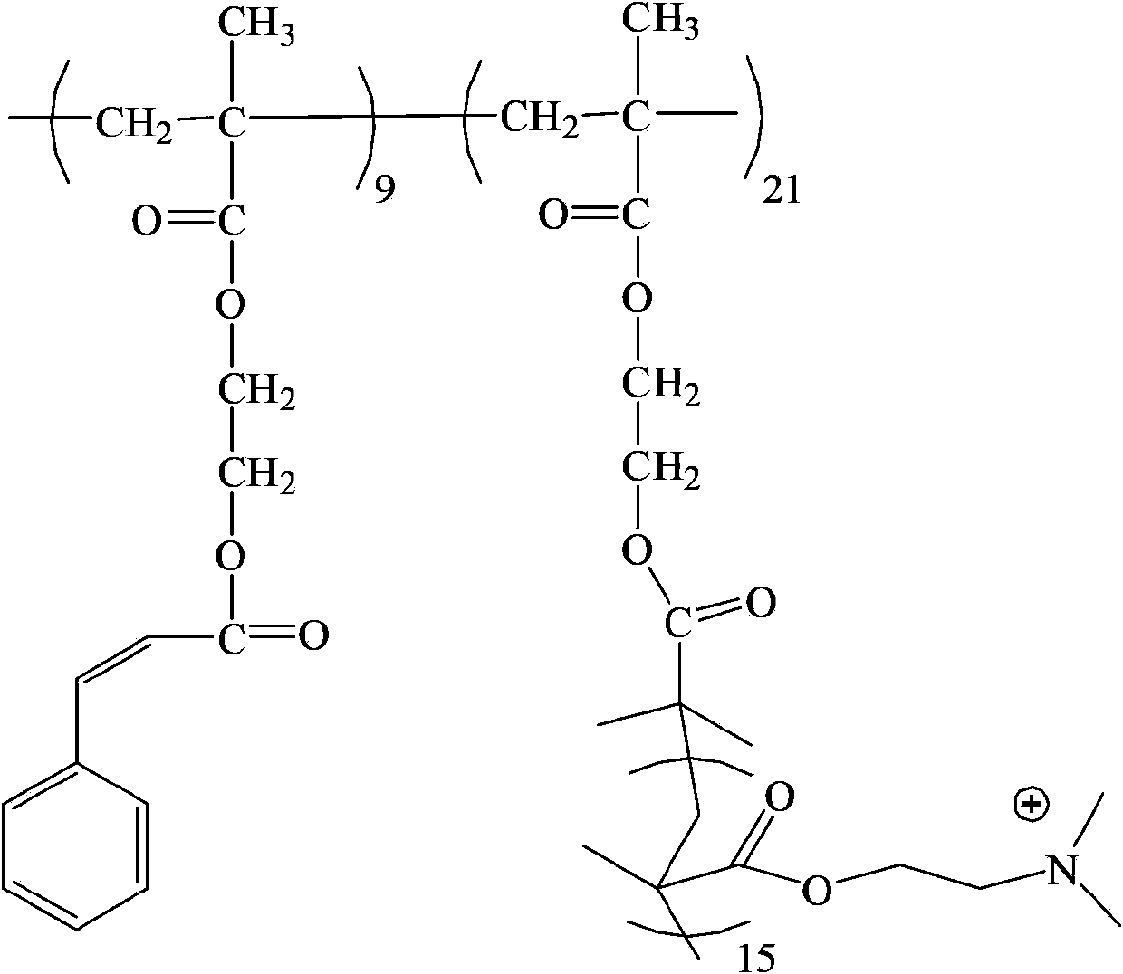 Poly(2-hydroxyethyl methacrylate) and anion exchange membrane for vanadium battery