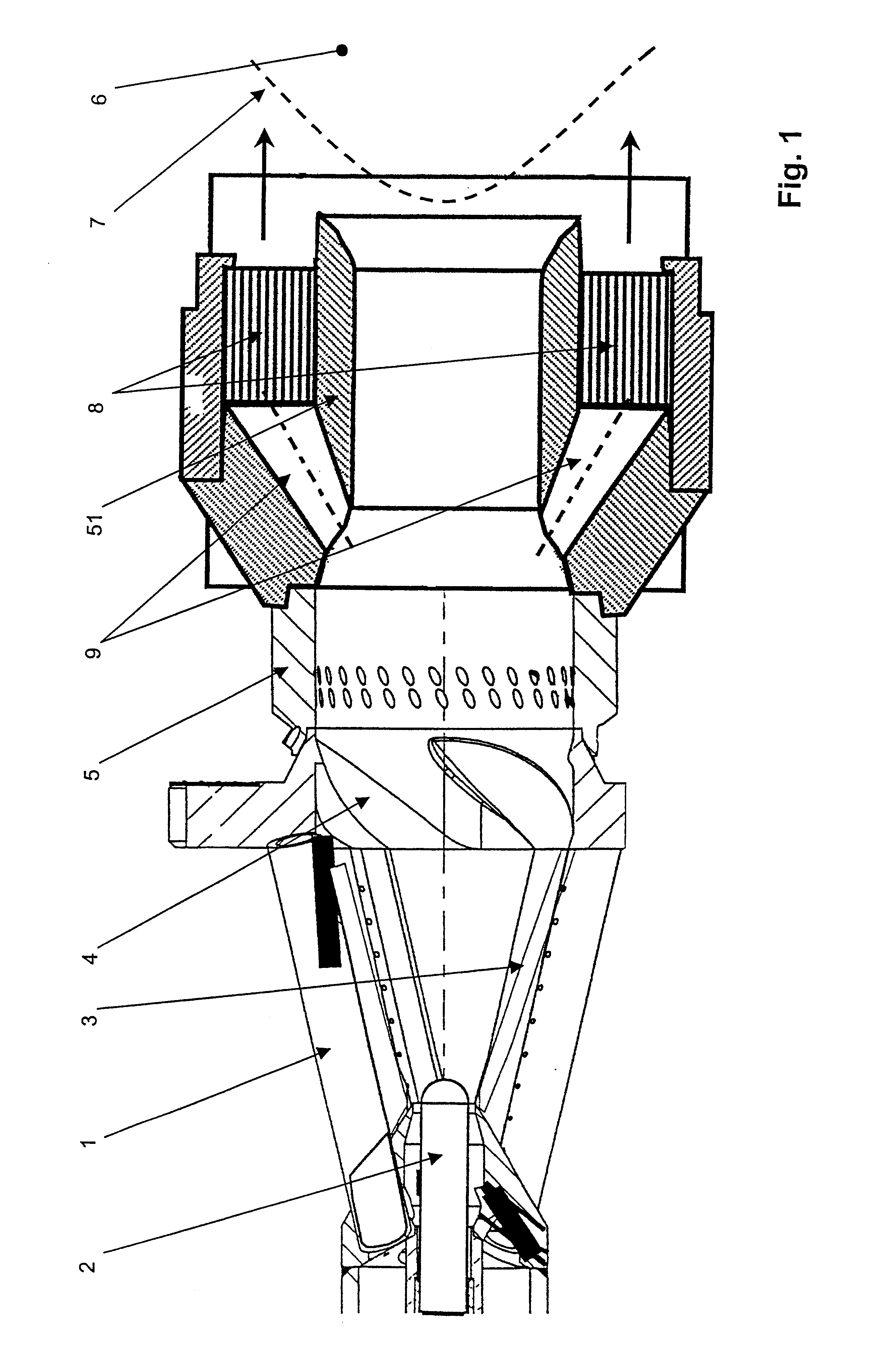 Premix burner arrangement with catalytic combustion and method for its operation