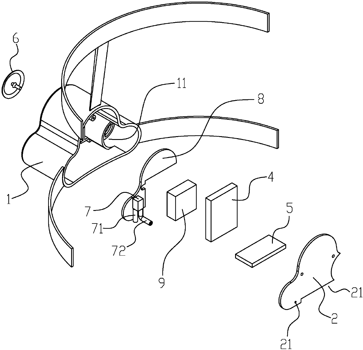 Portable nose mask