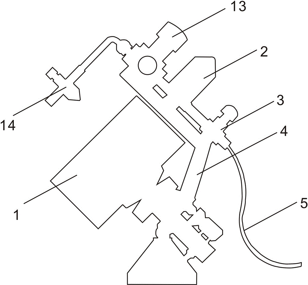 Water supply and water control integrated disc granulator