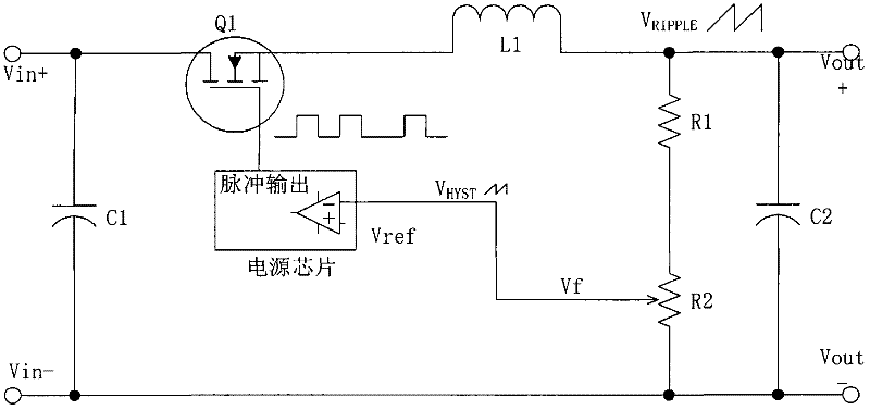 Switch voltage-stabilized power supply and voltage stabilizing method thereof