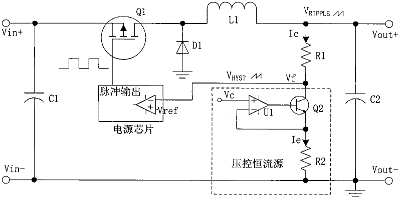 Switch voltage-stabilized power supply and voltage stabilizing method thereof