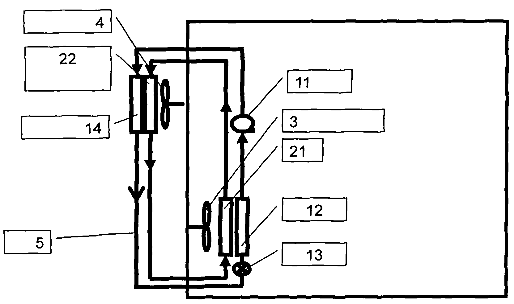 Double-cold source integrated air-conditioning system