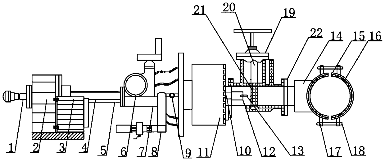 Gearbox device of speed regulating tapping machine