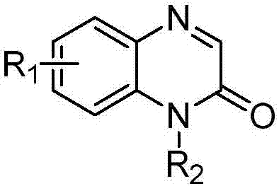 A kind of synthetic method of quinoxaline-2(1h)-ketone C-3 phosphonic acid compound