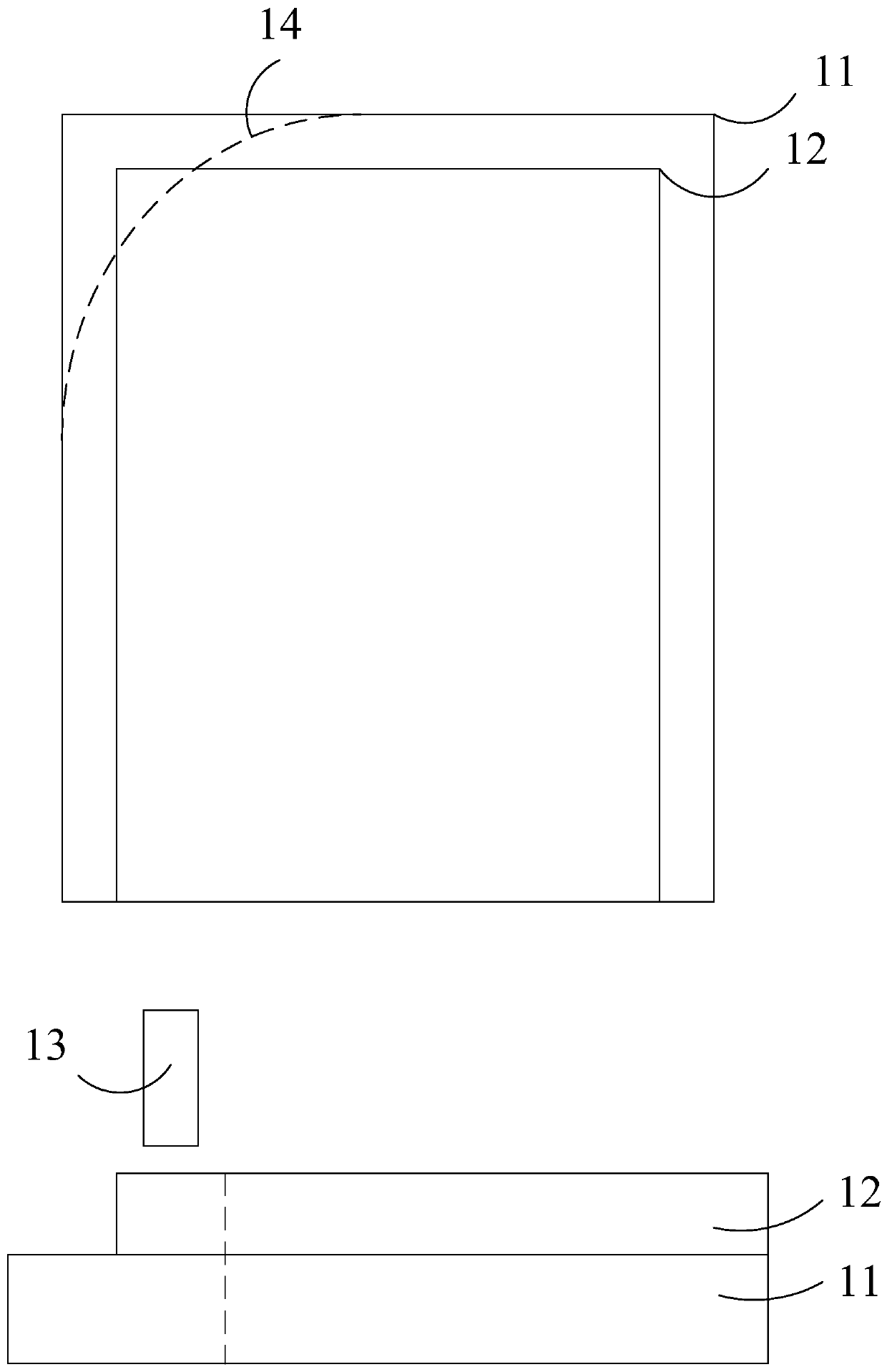 Display panel splitting device