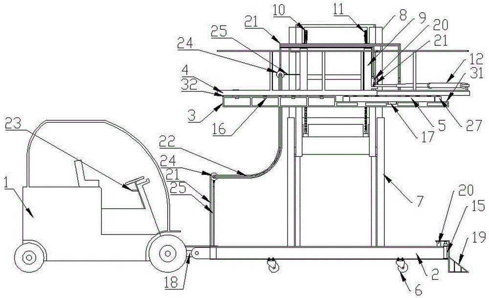 A car access method suitable for three-dimensional garage