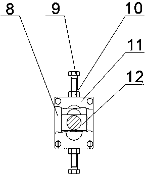 Transmission device of diaphragm jigger