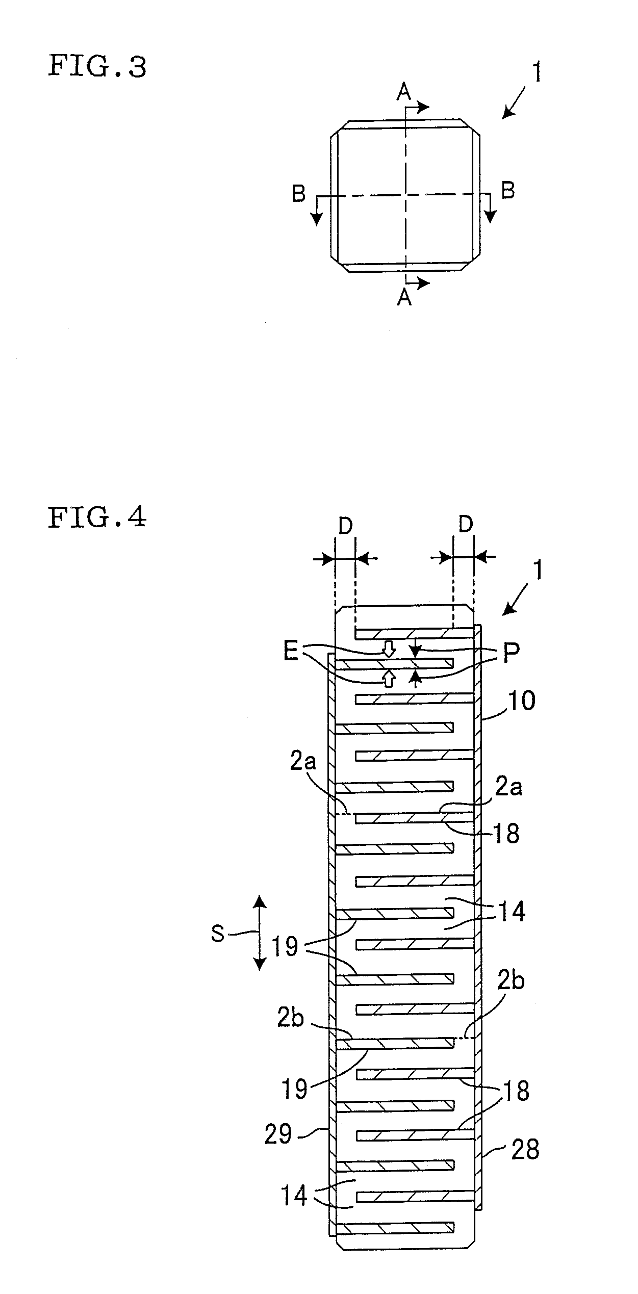 Laminated piezoelectric/electrostrictive device