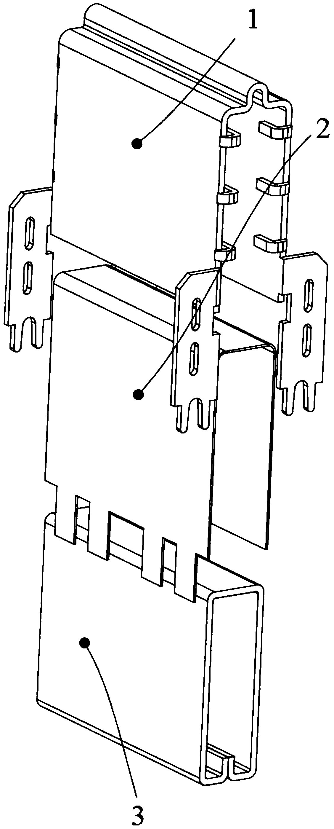 A chip module part of a speed regulating resistor of an automobile air conditioner and the speed regulating resistor