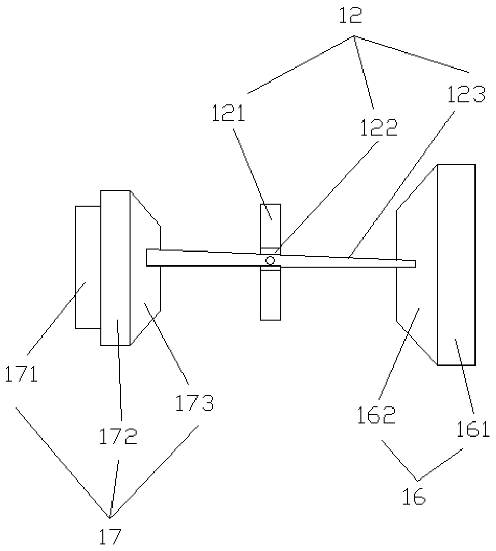 End clamping structure for truncation of round tubes