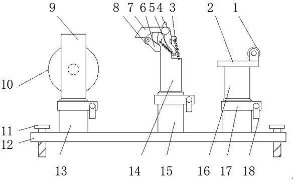 Anti-jamming thread guiding device for textile machinery