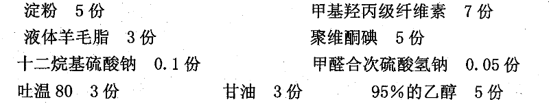 Cows teat protective film film-forming agent and preparation method thereof