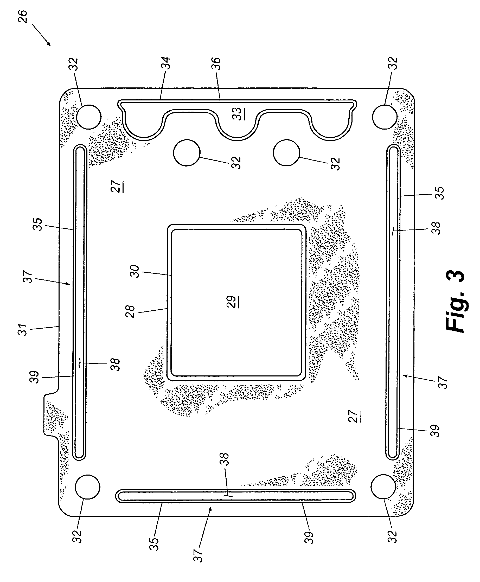 Gasket with selectively positioned seal enhancement zones