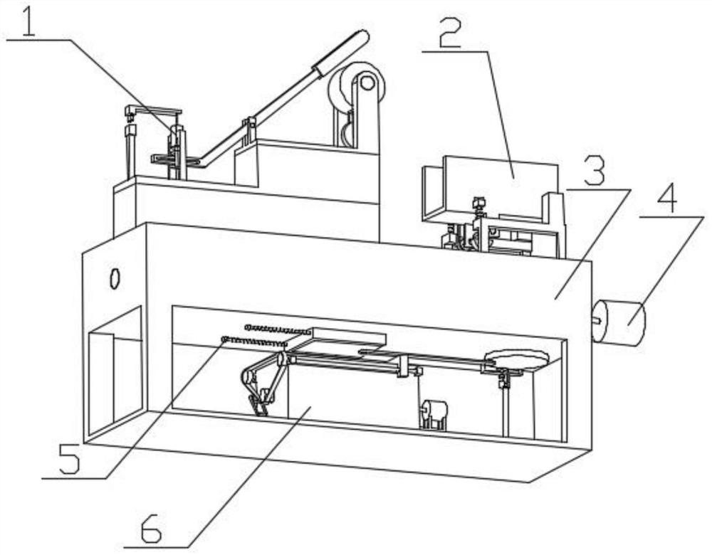 A medical disinfectant stirring and filtering equipment