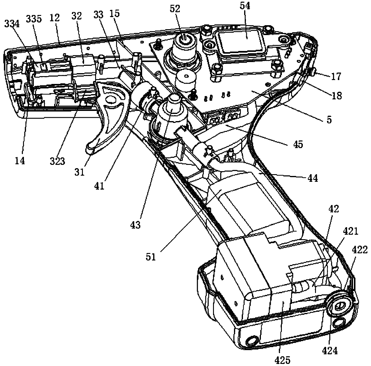 Rechargeable anorectal loop ligature capable of reducing cross infection