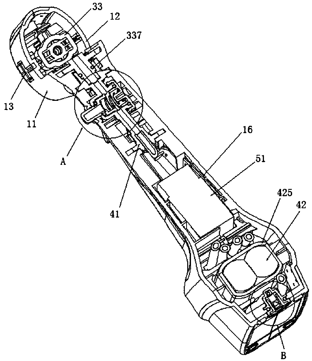 Rechargeable anorectal loop ligature capable of reducing cross infection