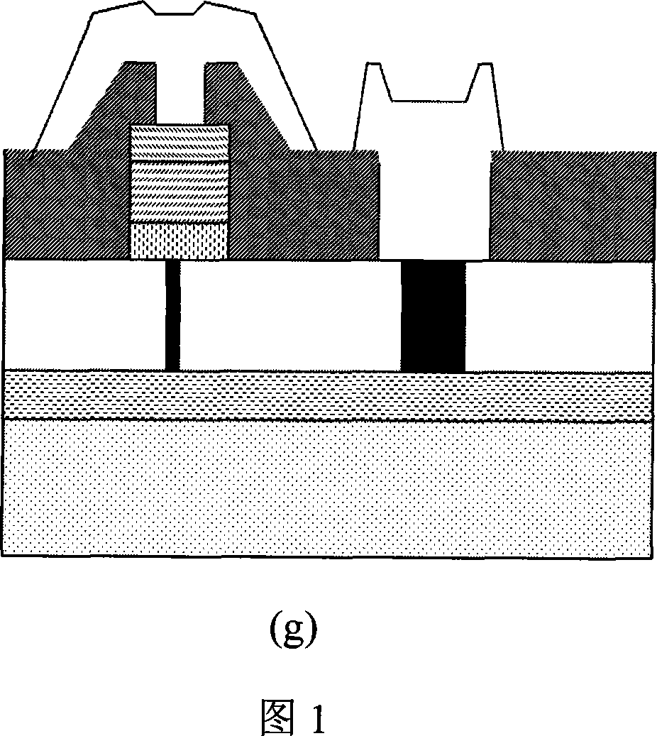 Oxide heat insulation layer for reducing phase-change memory cell power consumption and implementation method thereof