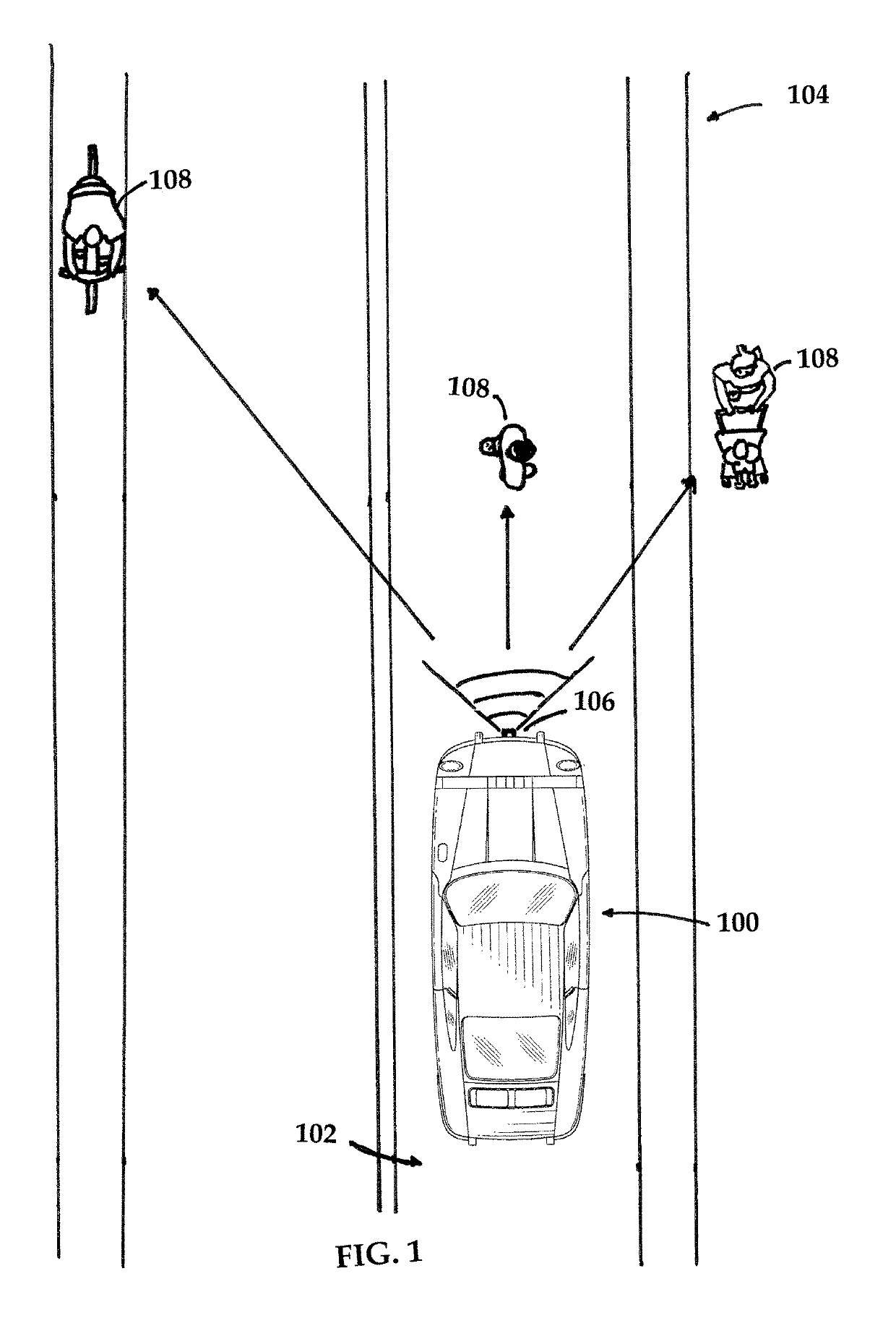 Passive infra-red pedestrian detection and avoidance system