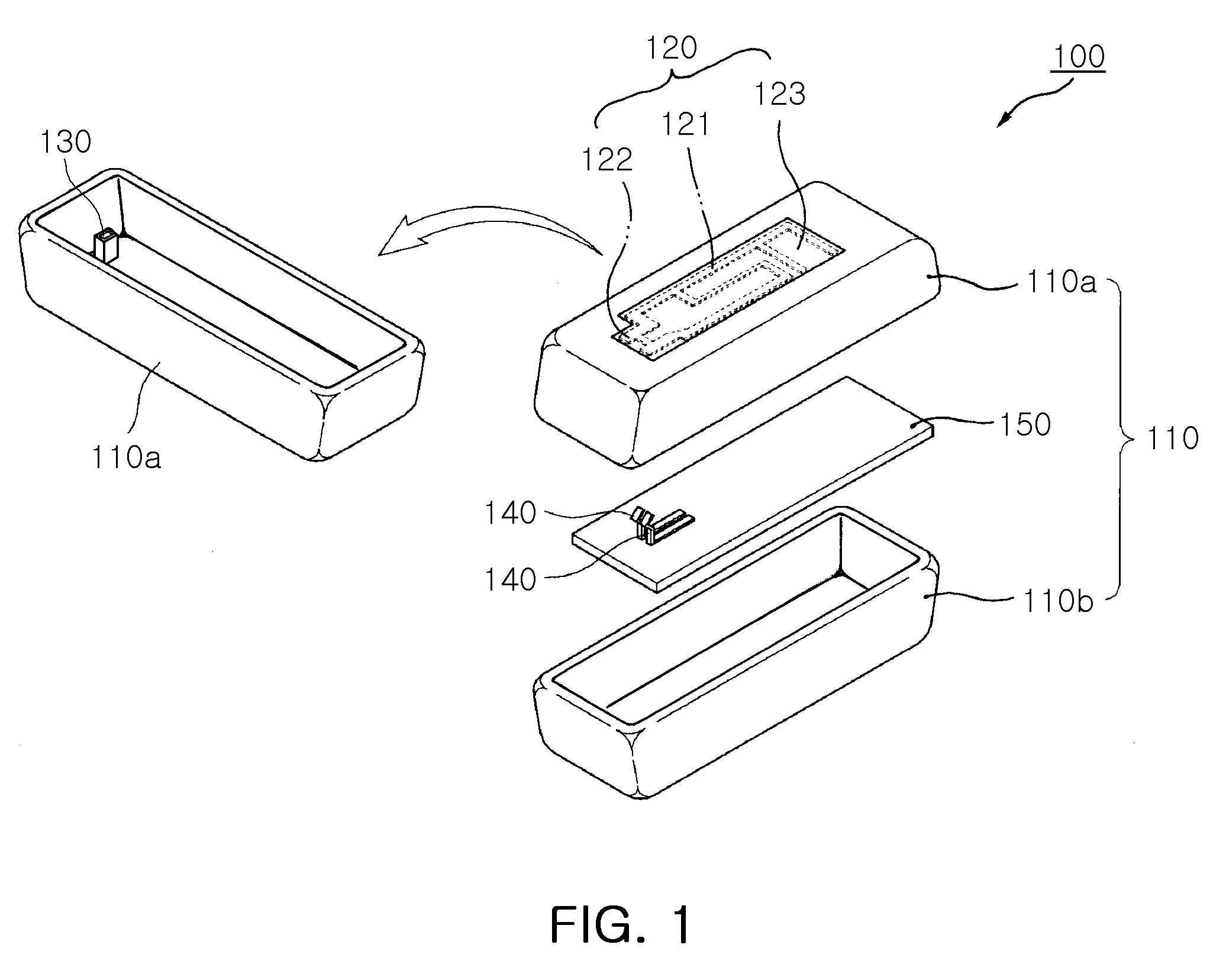 Antenna integrally formed with case and method of manufacturing the same
