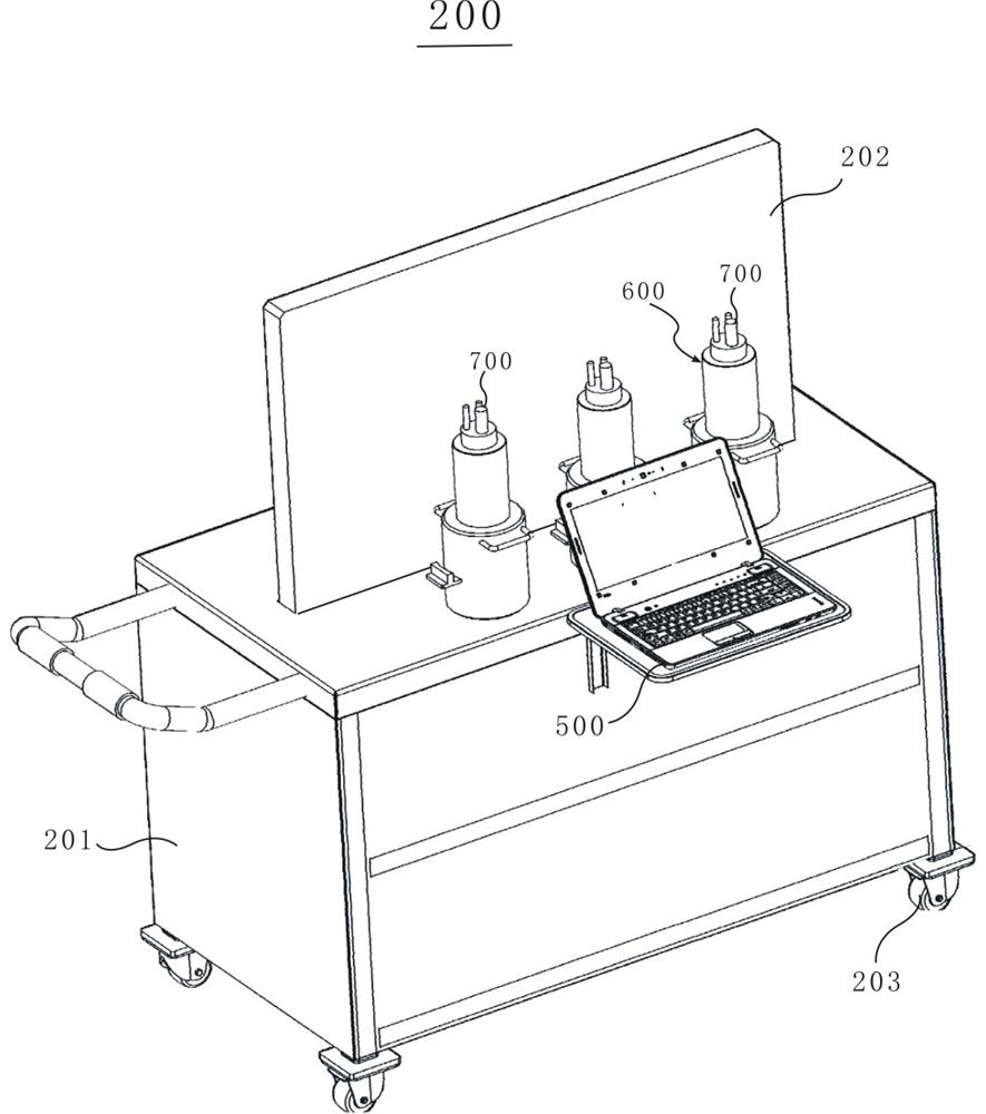 Radioactive substance detection device