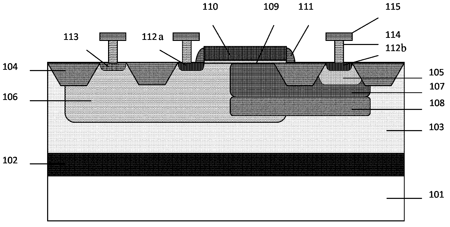 NLDMOS device and manufacturing method thereof