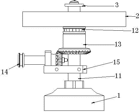 A LED display stack installation adjustment device