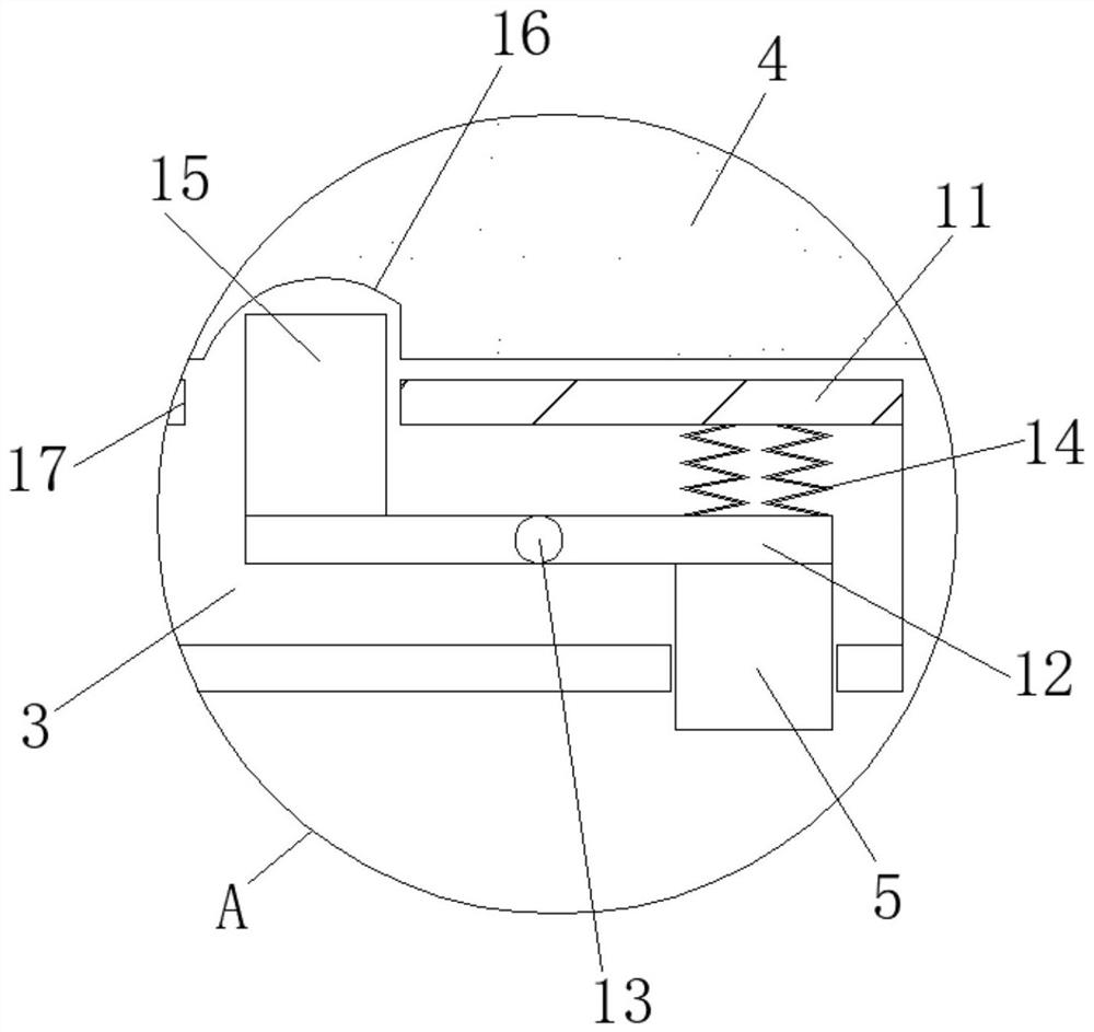 Fixed device for log storage