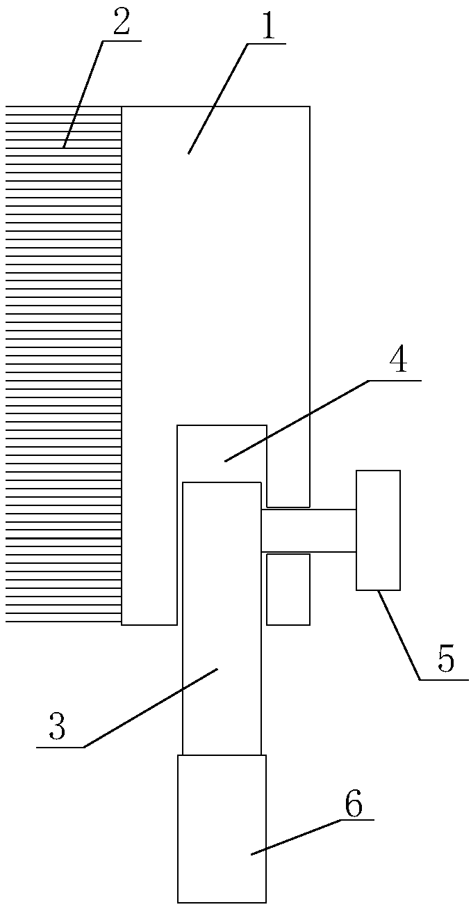 Telescopic blackboard eraser for teaching