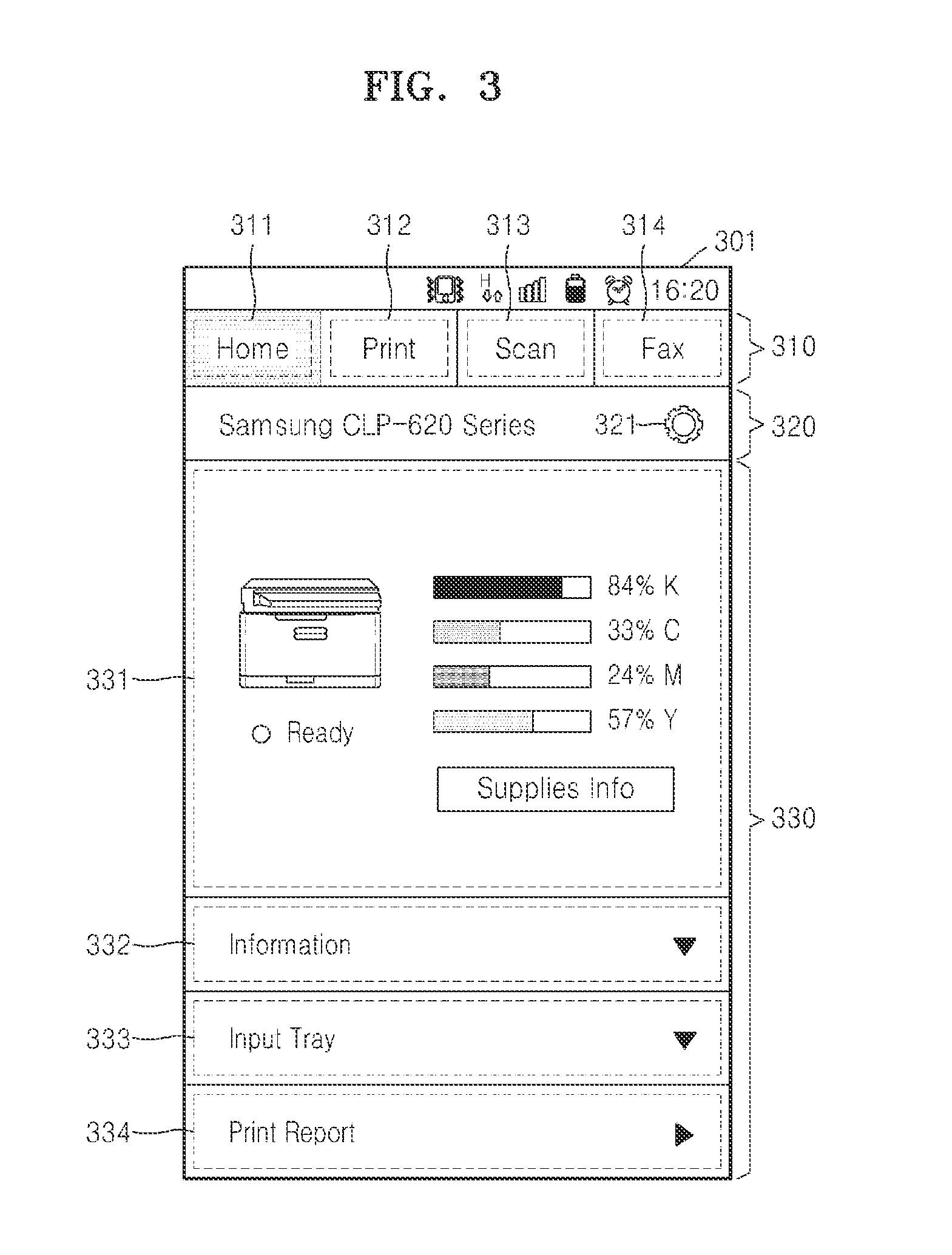System and method of mobile printing using near field communication