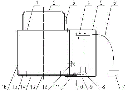 An electric peony seed pod picking machine