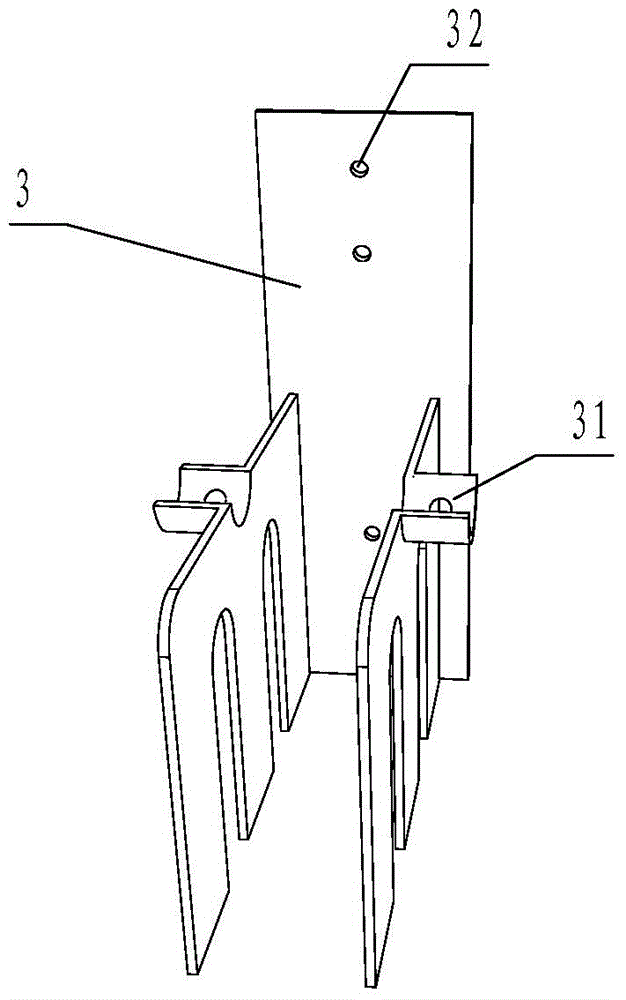 A four-way non-power-off quick assembly and disassembly device