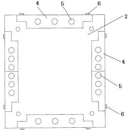 Replaceable modular comb-shaped shock-absorbing and isolating support and preparation method thereof