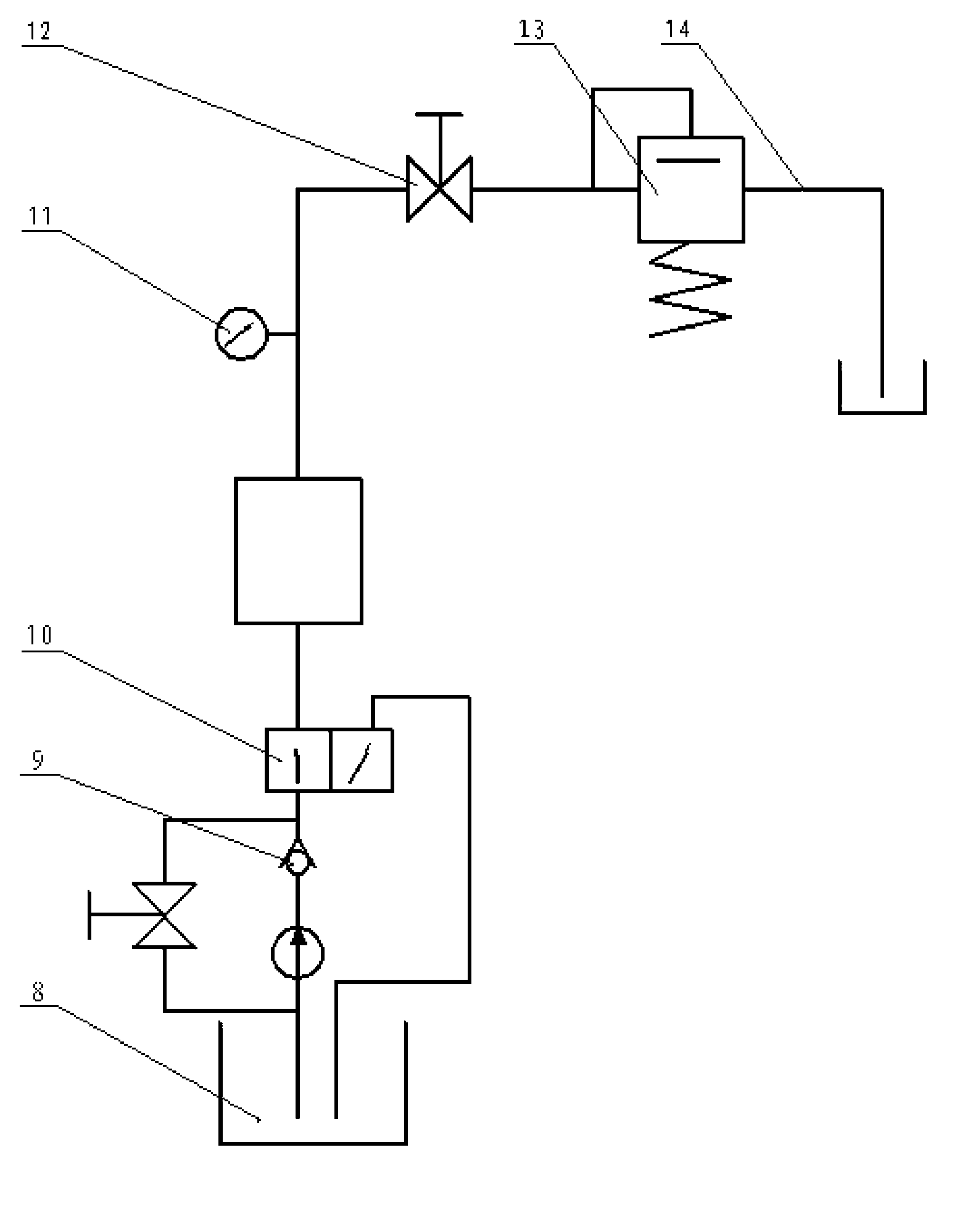 Underwater granulation apparatus used for polymer extrusion foaming