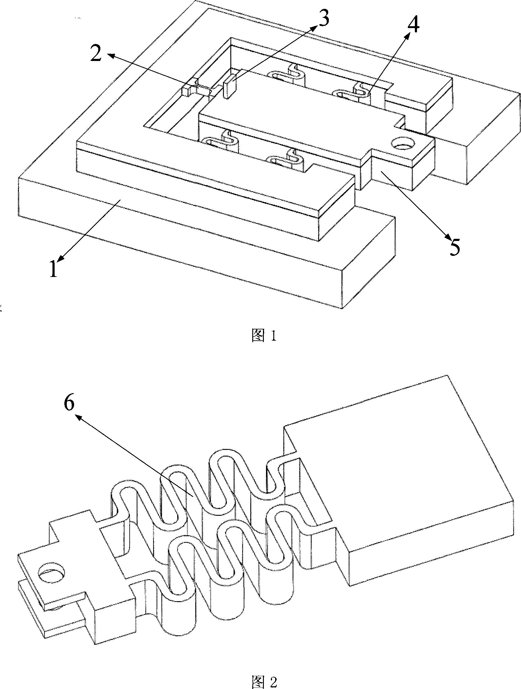 Thin film material micro- stretching test system