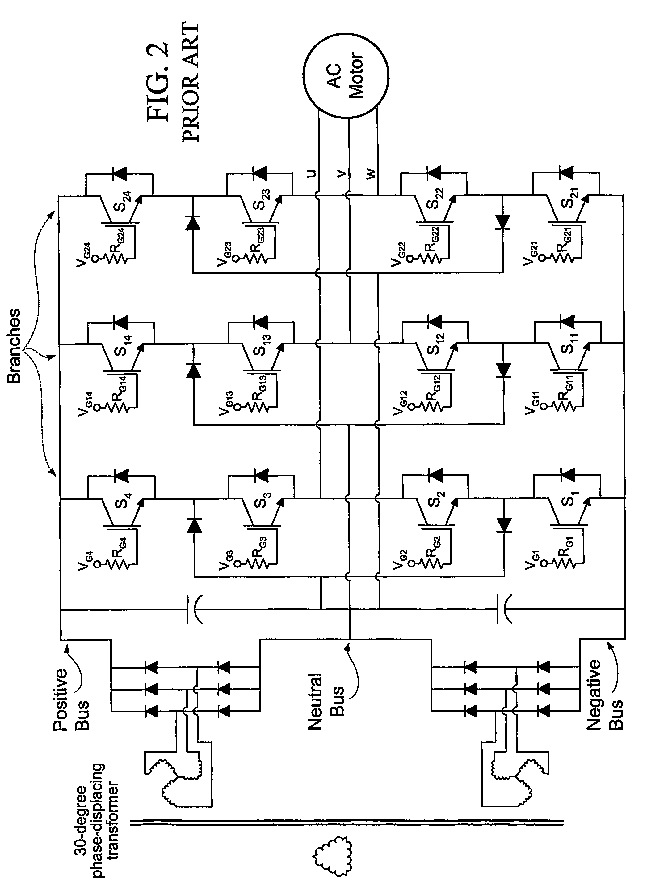 Inverter bridge short-circuit protection scheme