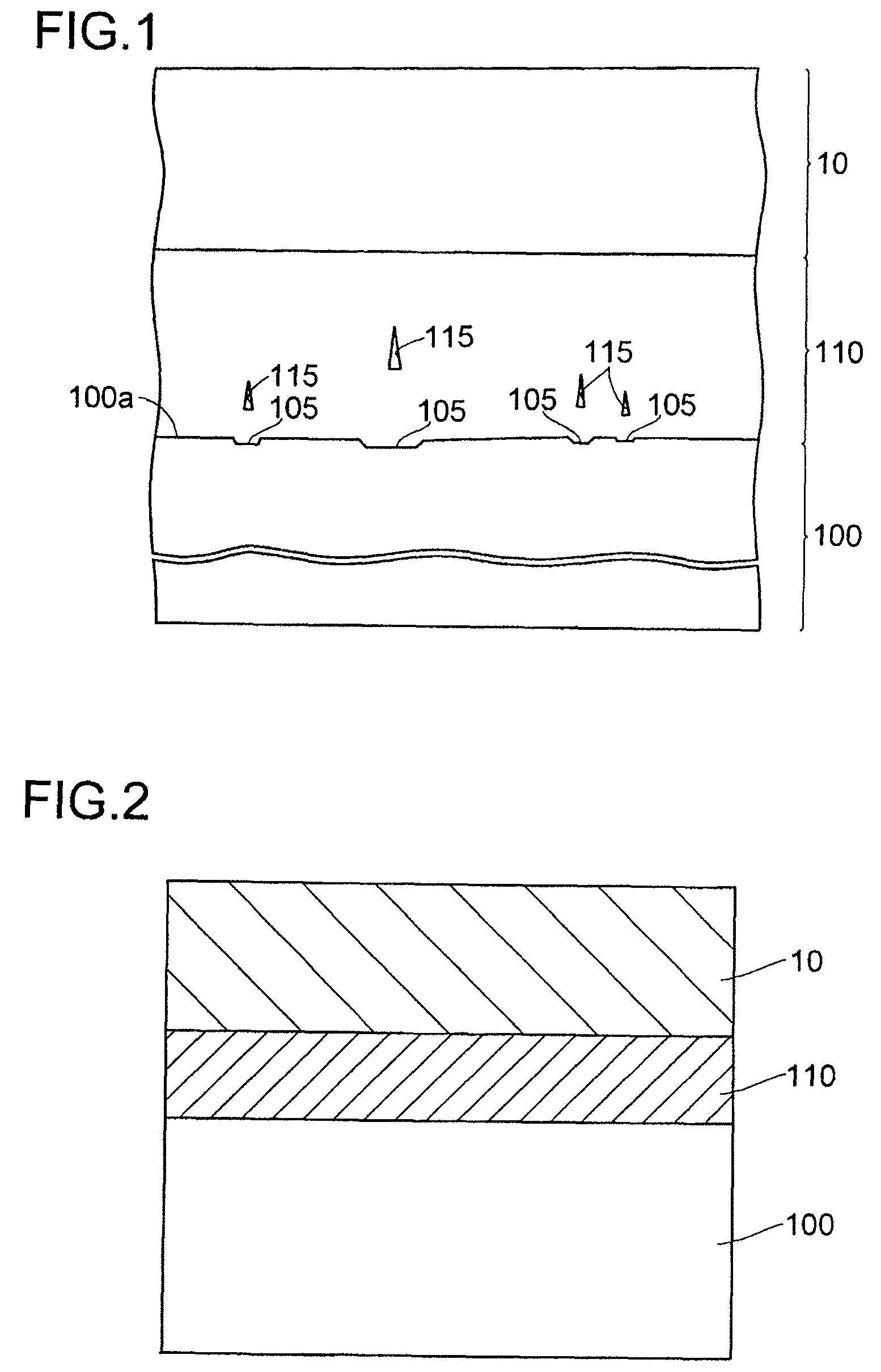 Semiconductor device having aluminum nitride layer with void formed therein