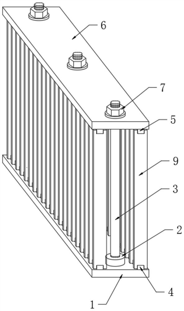 Green and energy-saving prefabricated building and construction method thereof