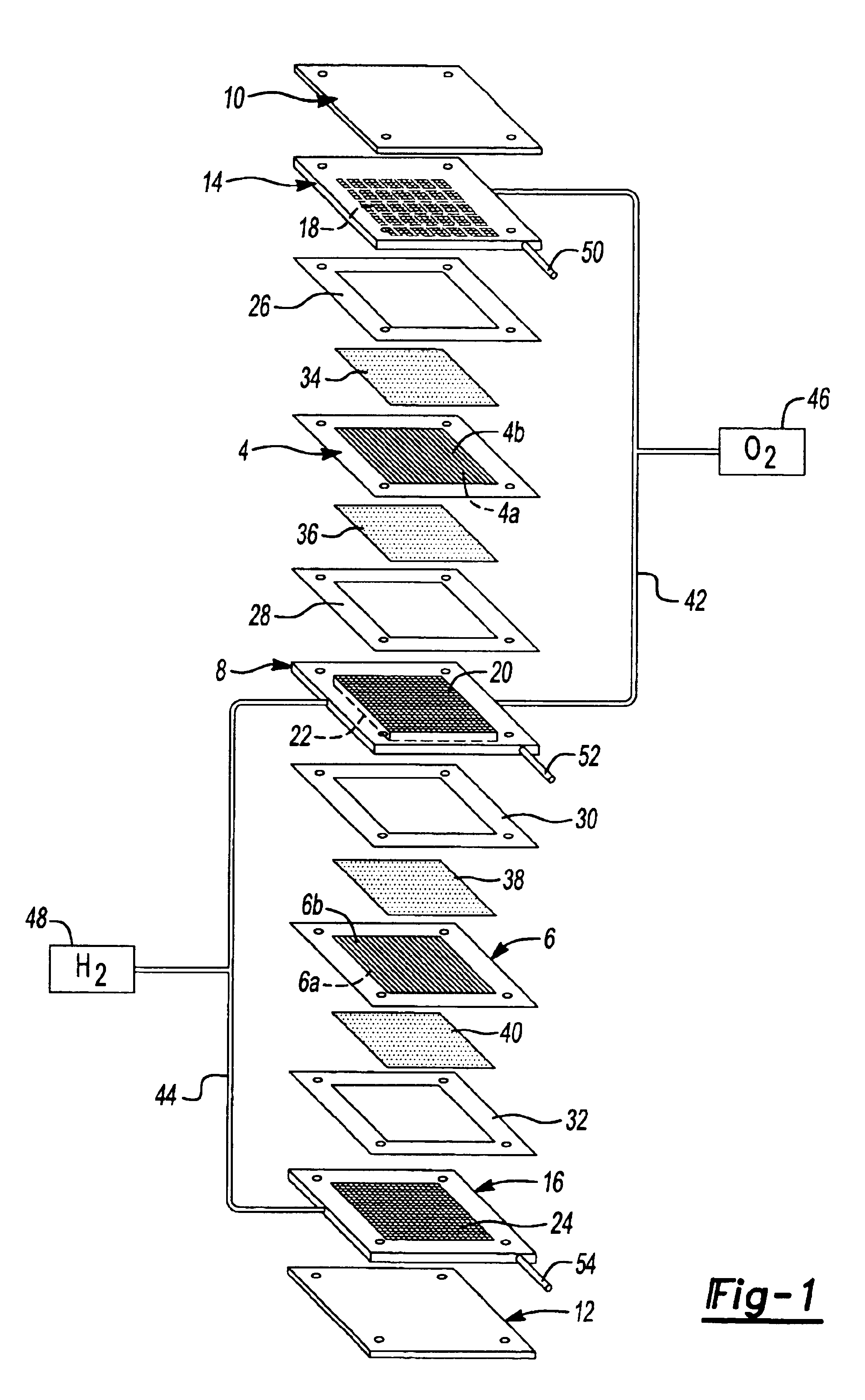 Coolant flow field design for fuel cell stacks