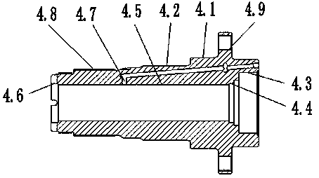 Grease separation lubricated wheel reducer