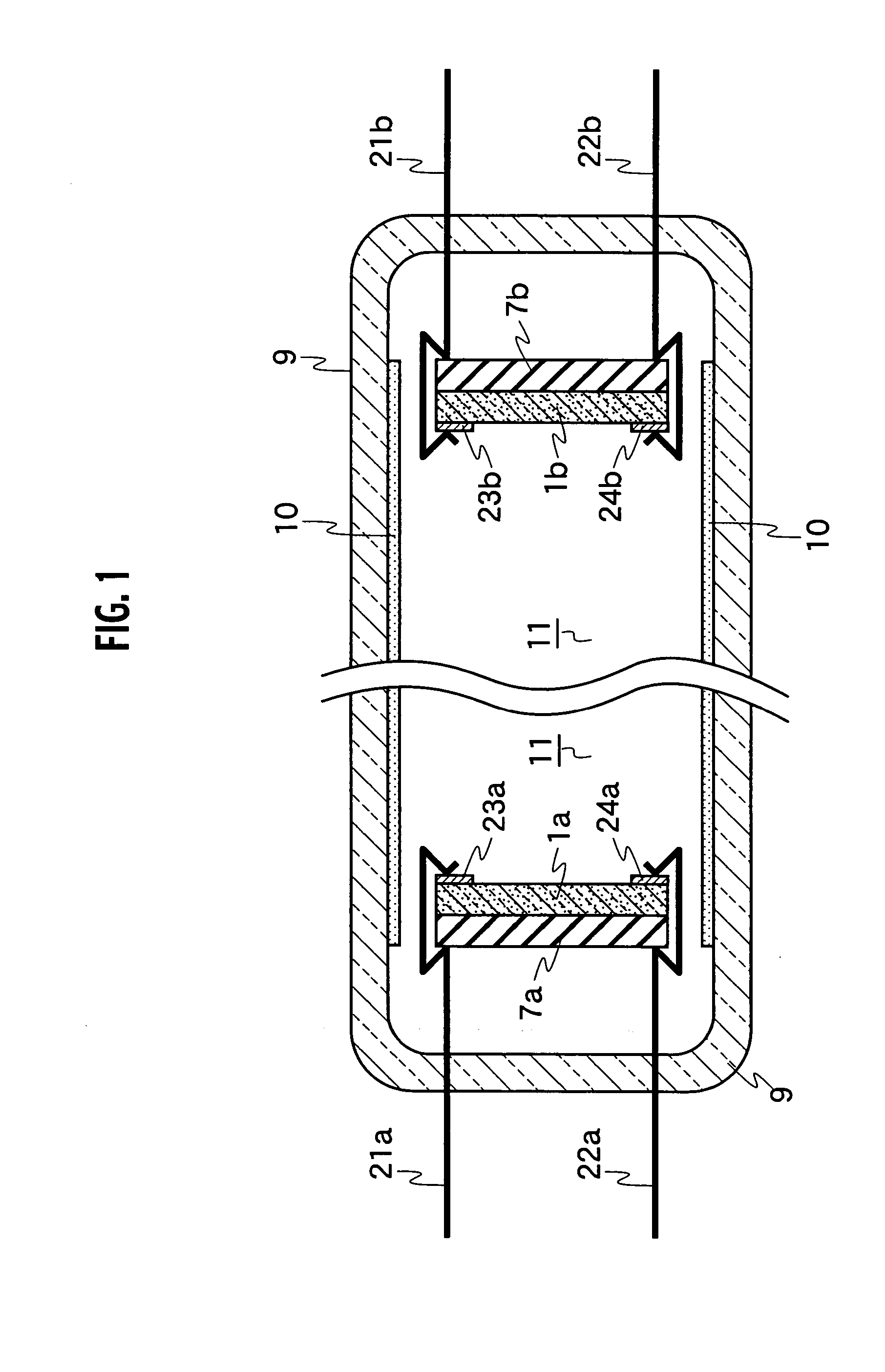 Discharge electrode, a discharge lamp and a method for manufacturing the discharge electrode