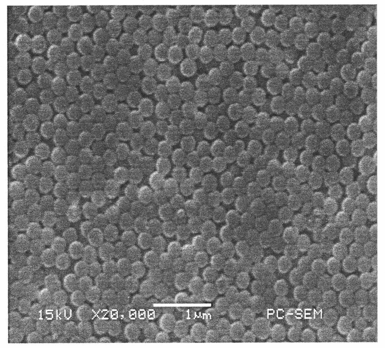 Novel titanium dioxide cathode material of power lithium ion cell and preparation method thereof