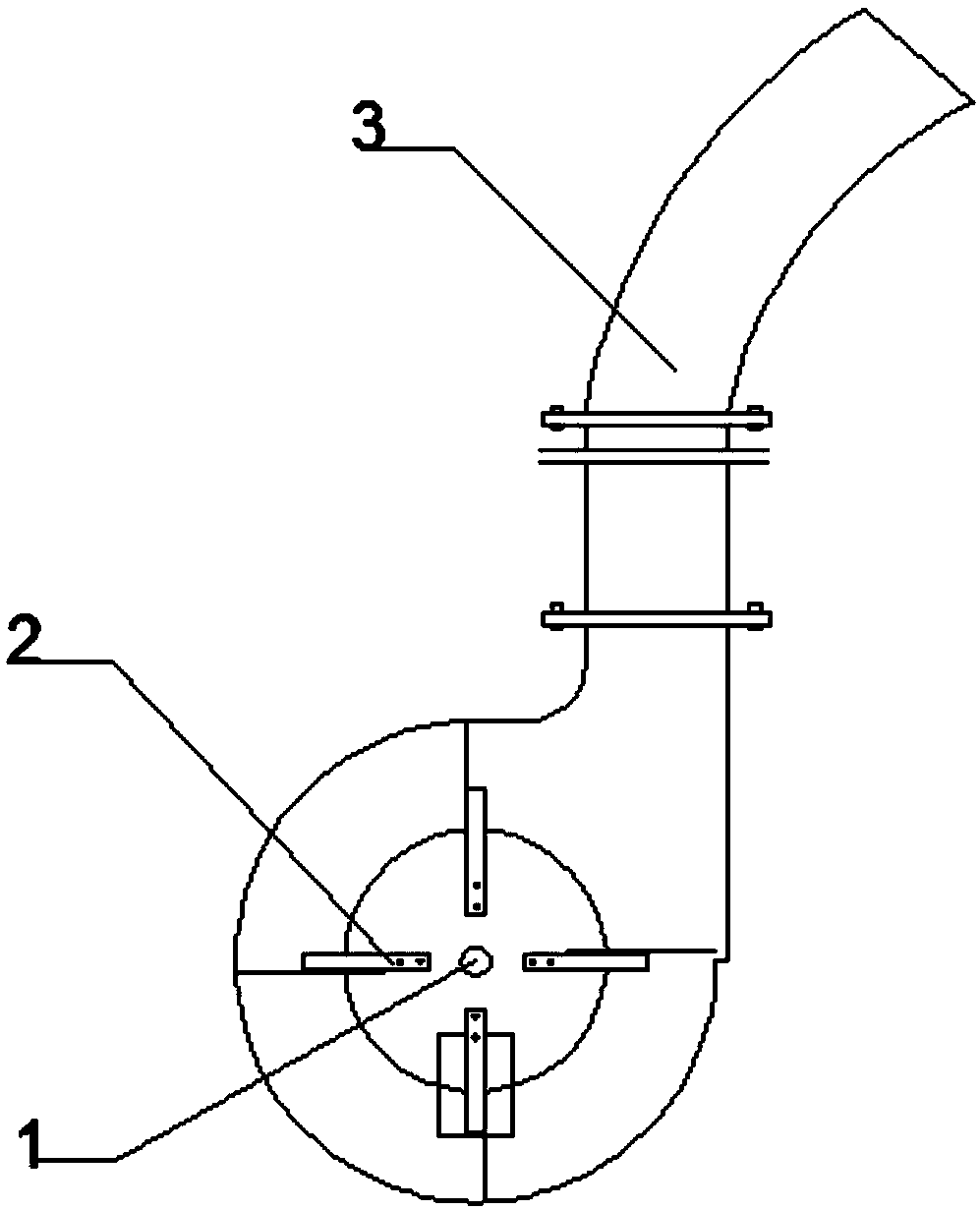 Method for predicting fatigue life of straw throwing impeller