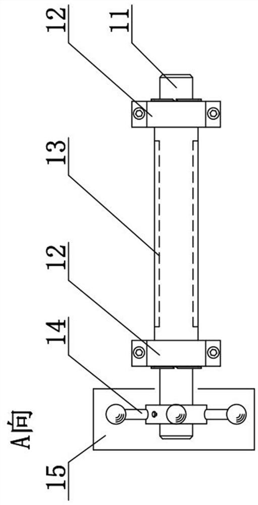 Guzheng musical instrument cavity resistance volume adjustment mechanism
