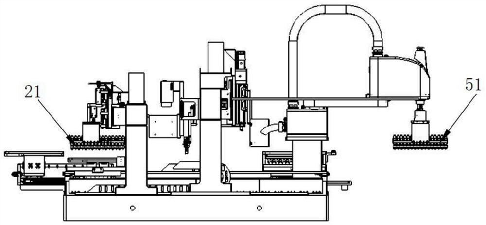 A mobile testing mechanism for a colorimeter