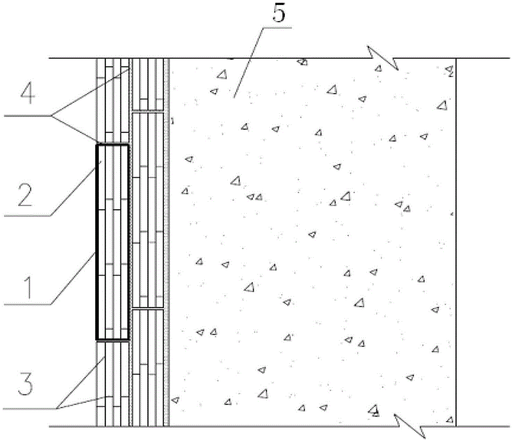 Wall tile protection structure with bullet-proof and explosion-proof functions