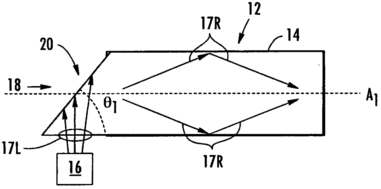 Optical fiber end structures for improved multi-mode bandwidth, and related systems and methods