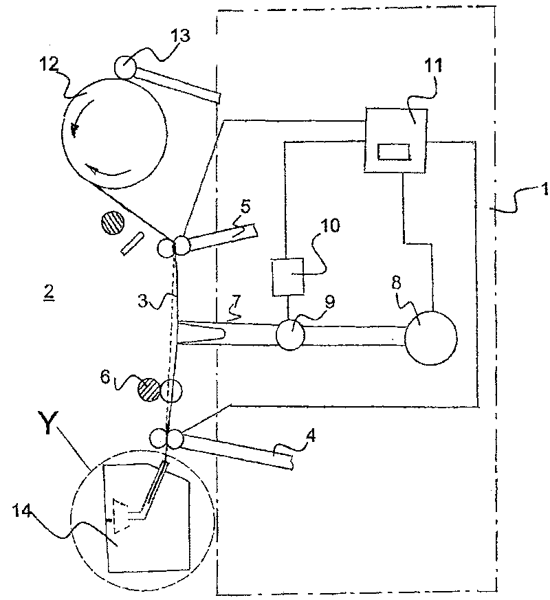 Open-end type spinning machine including fiber collecting surface as well as method of spinning yarn thereof